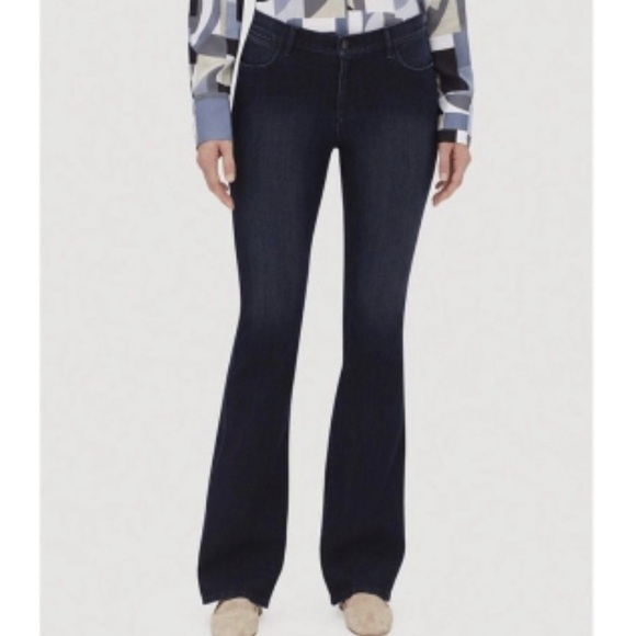 Lafayette 148 New York Denim - Lafayette 148 New York Women’s Dark Wash Bootcut Jeans Size 4